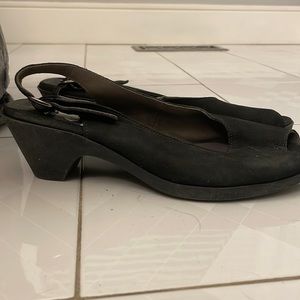 Mephisto never worn peep toe